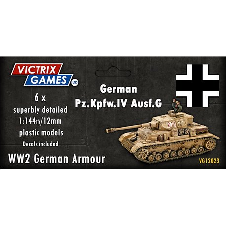 Panzer IV G (x6) - 1:144 model kit (12 mm)