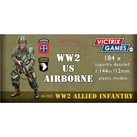 US Airborne (x184) - 1:144 model kit (12 mm)
