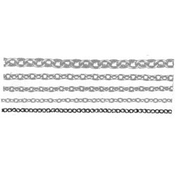Ultra Fine Brass Chain 0.5mmlink (40 links/inch)
