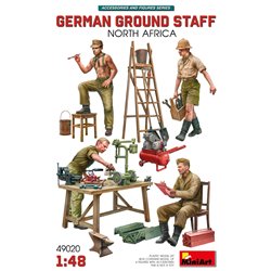 German Ground Staff with Accessories. North Africa