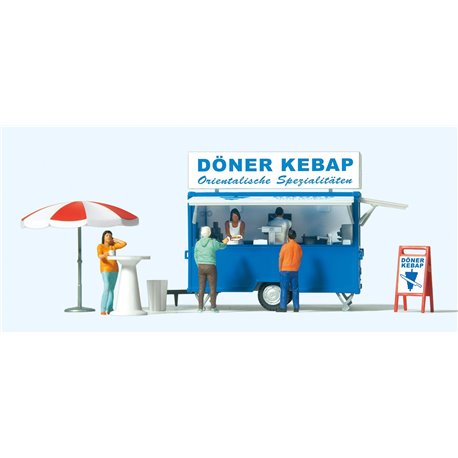 Doner Kebap Sales Stand (5) Exclusive Figure Set