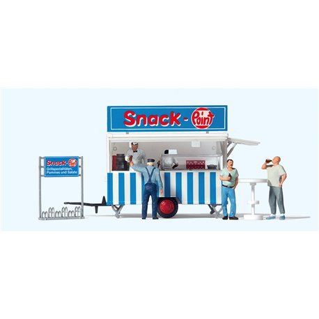 Snack Point Sales Stand (5) Exclusive Figure Set