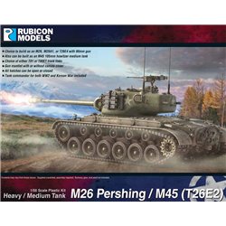 M26 Pershing/M45 Heavy / Medium Tank - 1:56 scale (28mm) model kit