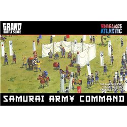 Samurai Army Command - plastic 10mm figures kit (x108) + accessories