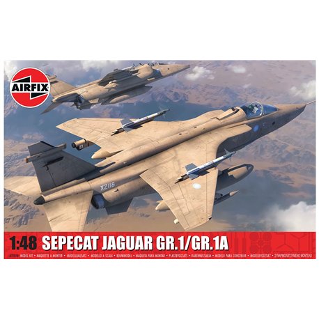 SEPECAT Jaguar GR.1/GR.1A NEW TOOLING - 1:48 model kit
