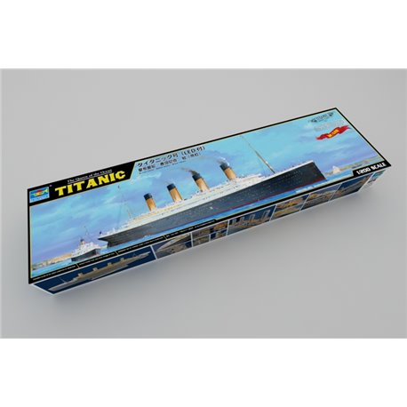 Titanic with USB LED lights - 1:200 model kit
