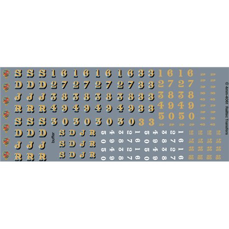 Railtec 4mm-4061 S&DJR Somerset & Dorset locos (blue shading)