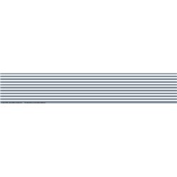 Railtec 4mm-9016 Station platform safety lines: white