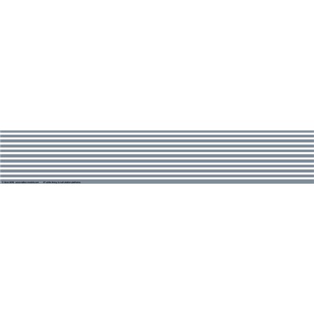 Railtec 4mm-9016 Station platform safety lines: white