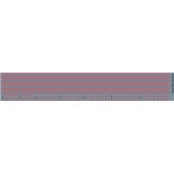 Railtec 4mm-9521 1" red lining (0.33mm thick)