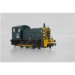 Bachmann Branchline 31-336 Class 04 Shunter D2334 in BR Blue Livery with Wasp Stripes. Used. OO Gauge