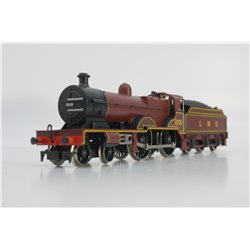 Hornby R376 Class 4P 4-4-0 Compound 1000 in LMS Maroon (with smoke unit). Used. OO Gauge