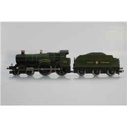 Hornby R392 County Class 4-4-0 'County of Bedford' 3821 in GWR Green. Used. OO Gauge