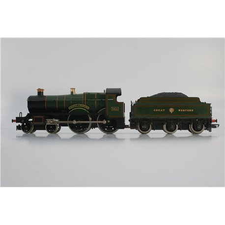 Hornby R392 County Class 4-4-0 'County of Bedford' 3821 in GWR Green. Used. OO Gauge