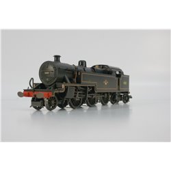 Hornby R2287 Class 4P 2-6-4T 42322 in BR black with late crest - weathered. Used. OO Gauge 