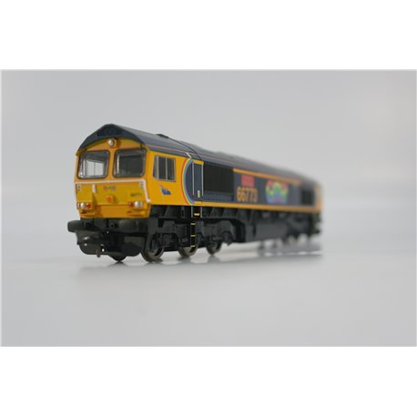 Hornby R289 Class 92 92009 "Elgar" in Railfreight Distribution livery. Used. OO Gauge 