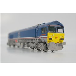 Hattons Originals H4-66-010 Class 66 66404 in DRS compass livery. DCC Fitted Used. OO Gauge 