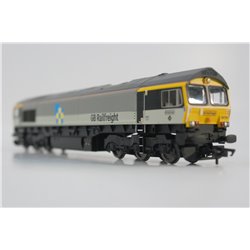 Hornby R30152 Class 66/7 66793 in Railfreight Construction triple grey with GB Railfreight markings .DCC Fitted. Used. OO Gaug
