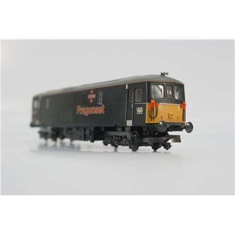  Lima Class 73 73107 "Spitfire" in Fragonset livery. Pancake motor fitted. DCC Fitted. OO Gauge. Used