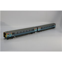 Hornby R2693 Class 156 2 car DMU in "One" livery. DCC Fitted. Used. OO Gauge 