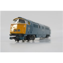 Hornby R778A Class 52 Western D1008 'Western Harrier' in BR Blue. Used. OO Gauge 