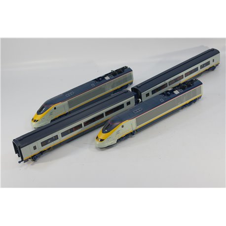 Hornby Eurostar Class 373 4 Car Set. Used. OO Gauge 