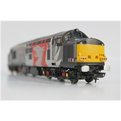 Accurascale ACC231937608 Class 37/6 37608 "Andromeda" in Europhoenix / Rail Operations Group grey, red and silver+ Sound. DCC Us
