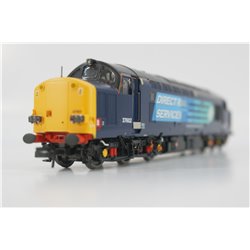 Accurascale ACC231437602 Class 37/6 37602 in Direct Rail Services blue with Compass logos. DCC Fitted. Used. OO Gauge 