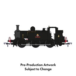 E1 No.W4 BR Black (early emblem) - DCC Sound Fitted
