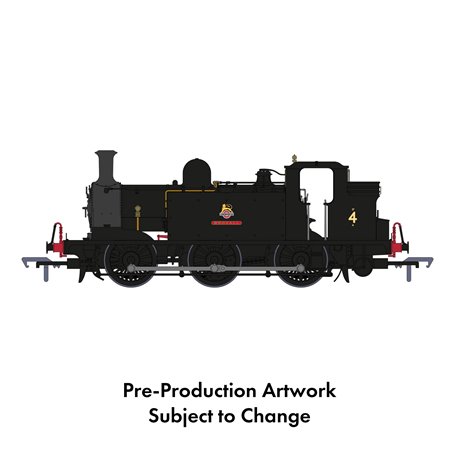 E1 No.W4 BR Black (early emblem) - DCC Sound Fitted