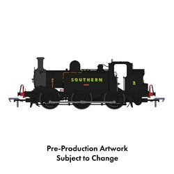 E1 No.3 'Ryde' Southern Black 'Sunshine' (IoW Condition) - DCC Sound Fitted