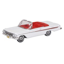 Chevrolet Impala 1961 White Roman Red