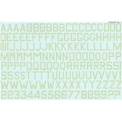 RAF Sky 24 inches and 30 inches Code Letters. As..
