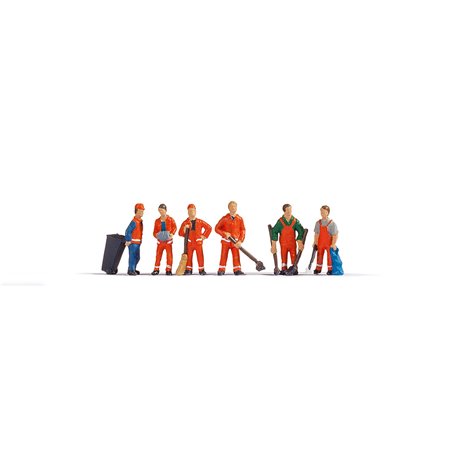 City Cleaners (6) Figure Set TT