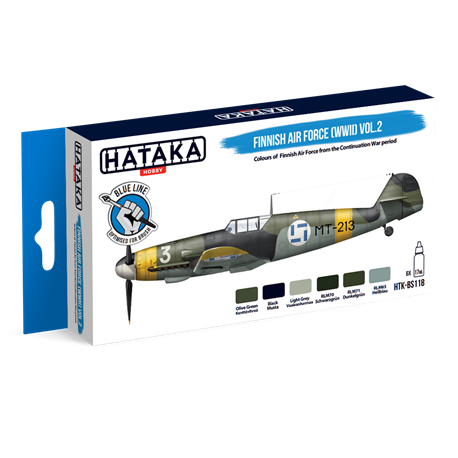 Finnish Air Force (WWII) Vol. 2 - paint set