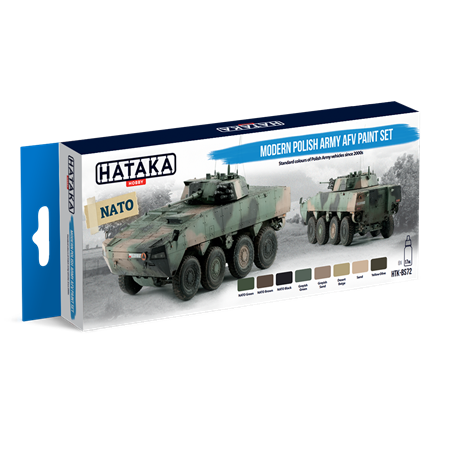 Modern Polish Army AFV - Paint set
