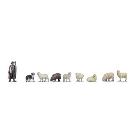 Shepherd & Sheep (1+8)