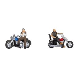 Rockers on Motorbikes