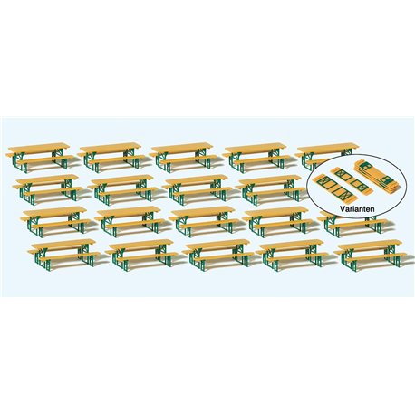 Beer Benches (20) Kit