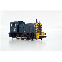 Bachmann Branchline 31-336 Class 04 Shunter D2334 in BR Blue Livery with Wasp Stripes. Used. OO Gauge