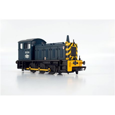 Bachmann Branchline 31-336 Class 04 Shunter D2334 in BR Blue Livery with Wasp Stripes. Used. OO Gauge