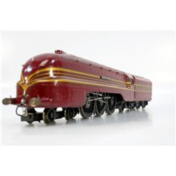 Hornby R2179 Streamlined Coronation Class 4-6-2 renamed "Duchess of Norfolk" in LMS maroon. Used. OO Gauge 