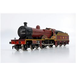 Hornby R376 Class 4P 4-4-0 Compound 1000 in LMS Maroon (with smoke unit). Used. OO Gauge