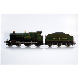 Hornby R392 County Class 4-4-0 'County of Bedford' 3821 in GWR Green. Used. OO Gauge