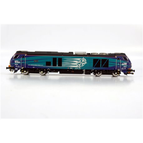 Dapol DA4D-022-020 Class 68 018 'Vigilant' DRS Compass. DCC Fitted. Used. OO Gauge 