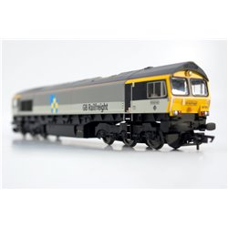 Hornby R30152 Class 66/7 66793 in Railfreight Construction triple grey with GB Railfreight markings .DCC Fitted. Used. OO Gaug