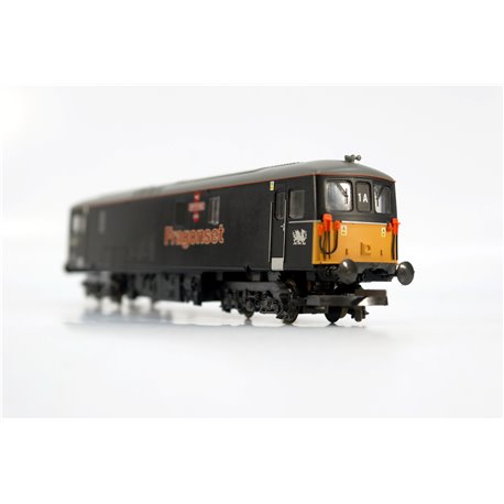  Lima Class 73 73107 "Spitfire" in Fragonset livery. Pancake motor fitted. DCC Fitted. OO Gauge. Used