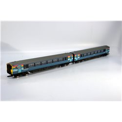 Hornby R2693 Class 156 2 car DMU in "One" livery. DCC Fitted. Used. OO Gauge 