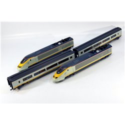 Hornby Eurostar Class 373 4 Car Set. Used. OO Gauge 