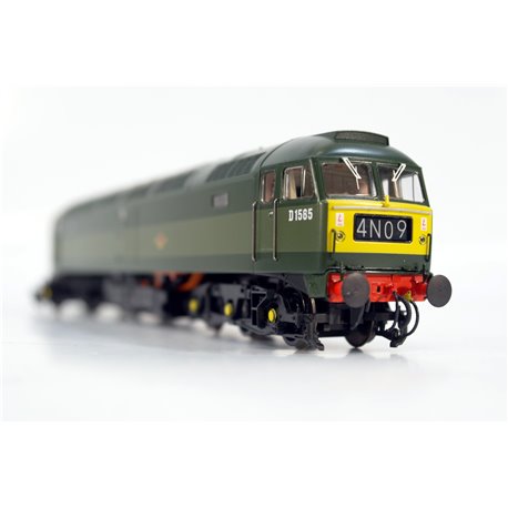 Bachmann Branchline 35-410SF Class 47/0 D1565 in BR green with small yellow panels - Digital sound fitted. Used. OO Gauge 